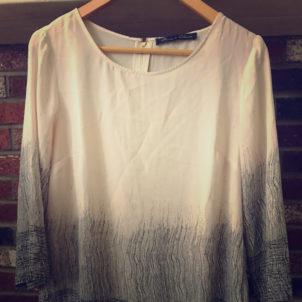 EUC cream blouse Large